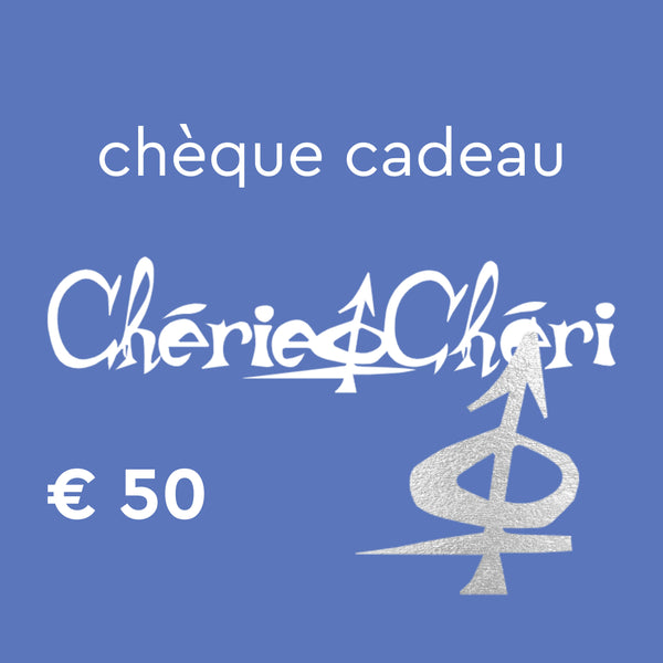 Cartes cadeaux - Cherie-Cheri.fr